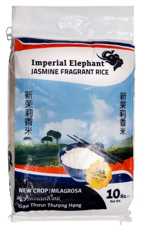 Imperial Elephant Jasmine Milagrosa Rice 10kg