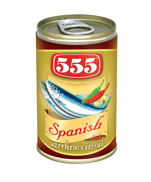 555 Fried Sardines Spanish Style 155g