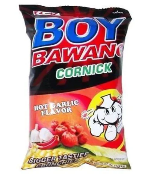 Boy Bawang Hot Garlic Cornick 100g