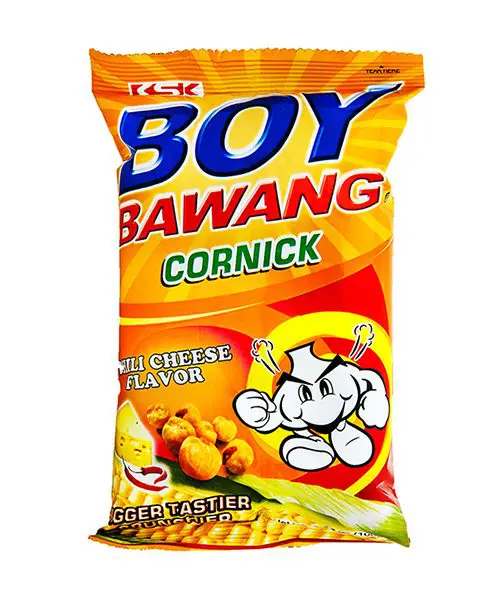 Boy Bawang Corn Snack Chilli Cheese 80g