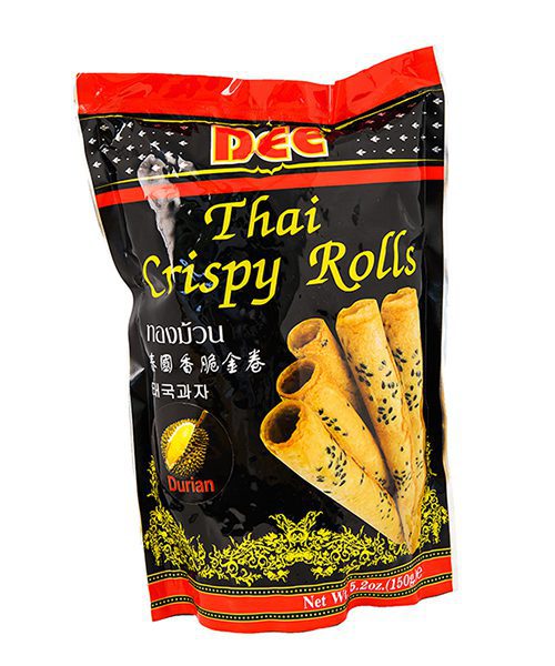 Dee Crispy Rolls Durian Flavour 150g