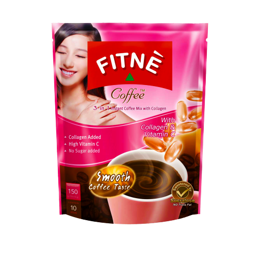 Fitne Diet Cof 3in1w/collagen &Vit C 150g