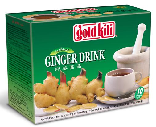 Gold Kili Instant Ginger Tea (box) 18g