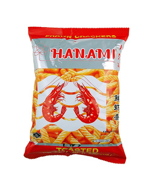 HAN002_24x100g-1 Hanami Prawn Crackers Nori Seaweed