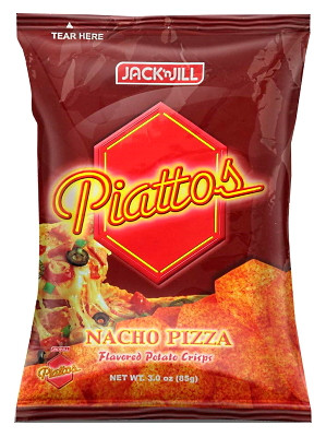 J&J Piattos Snack Nacho Pizza 85g