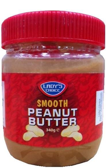 Ladys Choice Peanut Butter Smooth 340g