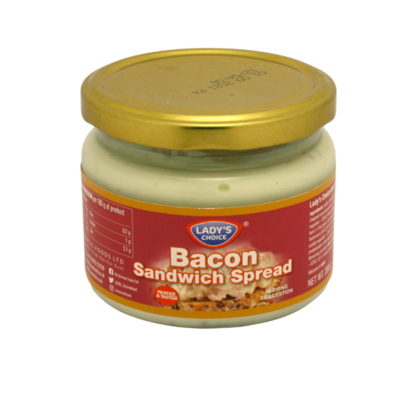 Ladys Choice Sandwich Spread Bacon 280g