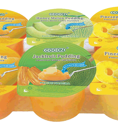 Cocon Nata de Coco Pudding Mango 80g