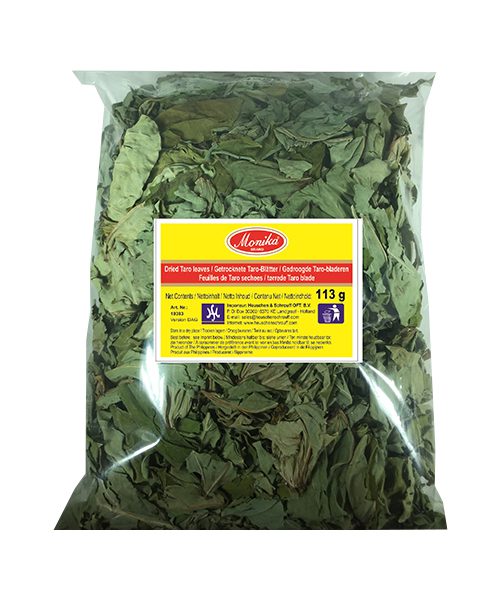 Monika Dried Taro Leaves 114g