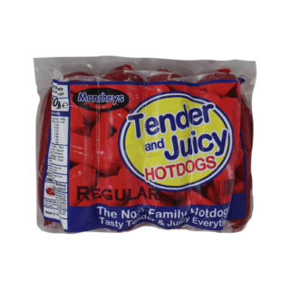 Mandheys tender & juicy  Pork Hotdogs (Regular) 454g