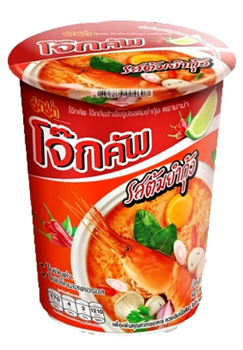 Mama Jok Cup Rice Porridge Tom-Yum 45g