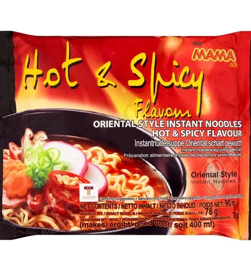 Mama Korean Udon Hot & Spicy 90g