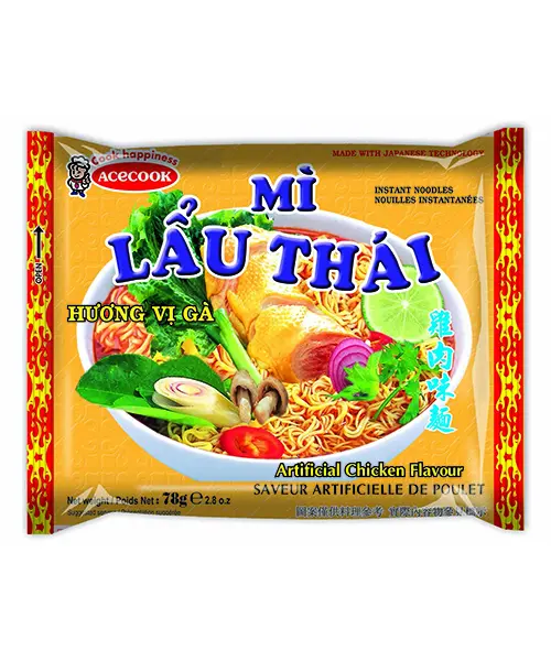 Mi Lau Thai Instant Noodles Chicken 78g