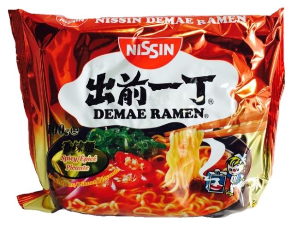 Nissin Demae Ramen Spicy Sesame Oil 100g