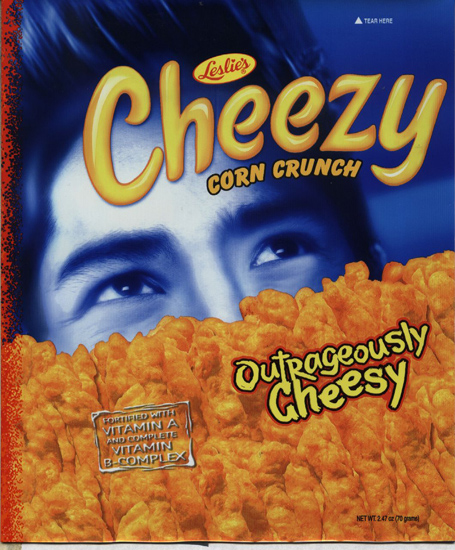 Leslies Cheezy Corn Crunch Orig O Cheesy 70g