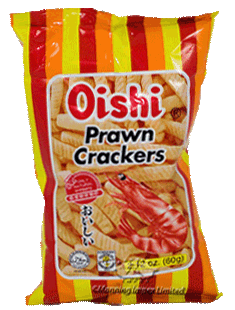 POISHISC60 Oishi Prawn Crackers Original 60g