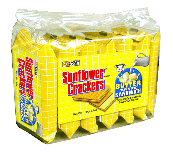 Sunflower BC Crackers Butter 250g
