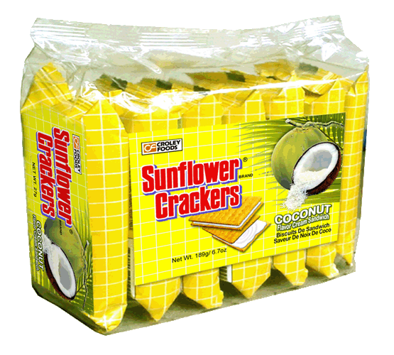 Sunflower Cracker Coconut 189g