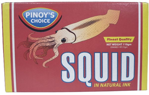 P.C. Squid In Natural Ink 110g