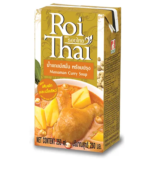 Roi Thai MASSAMAN Curry Cooking Sauce 500ml
