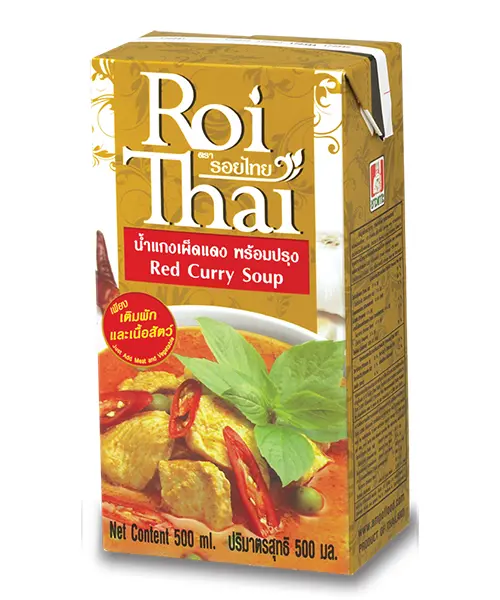 Roi Thai Red Curry Cooking Sauce 500ml Roi Thai RED Curry Cooking Sauce 250ml