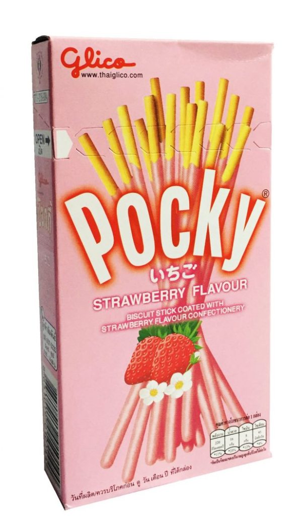 Glico Pocky Sticks Strawberry 47g