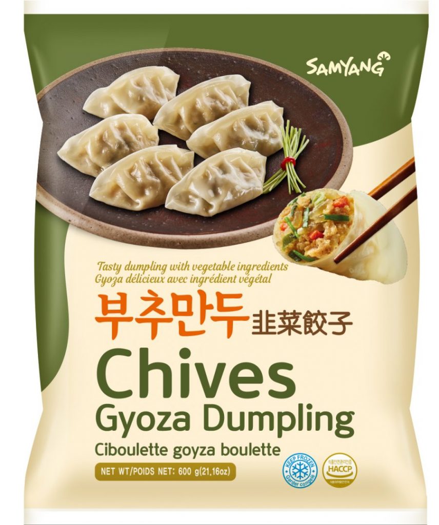 Samyang Chives Gyoza Dumpling 600g Bahay Kubo