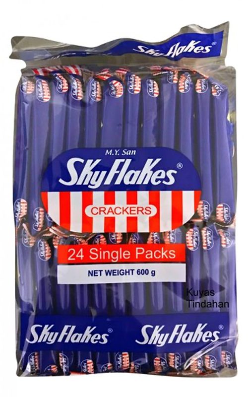Skyflakes-Cracker-Original-24-Single-Packs of 25g Skyflakes Biscuits 24s Single Packs