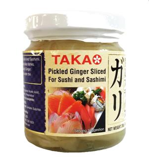 Takao Pickled Ginger Sliced 200g