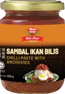 Woh Hup Sambal-Ikan-Bilis-220g Woh Hup Sambal Ikan Bilis 220g