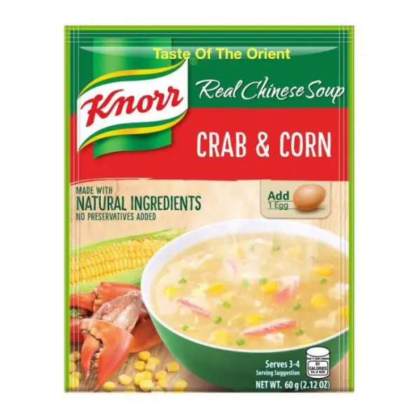 Knorr Crab & Sweet Corn Soup Mix 60g