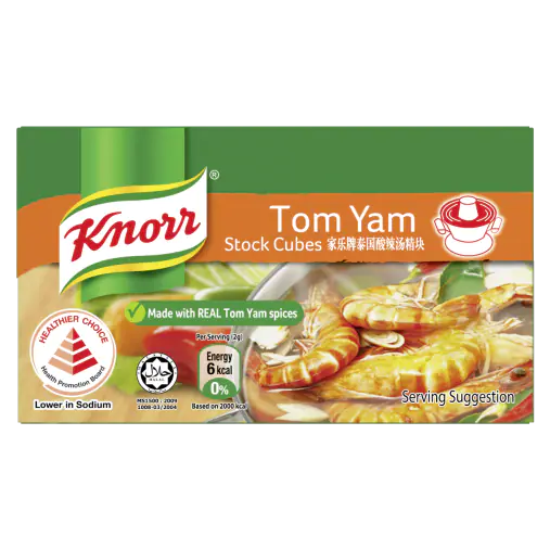 Knorr Tom Yum Cubes 24g