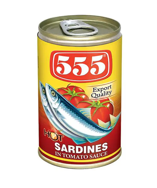555 Sardines in Tomato Sauce 155g