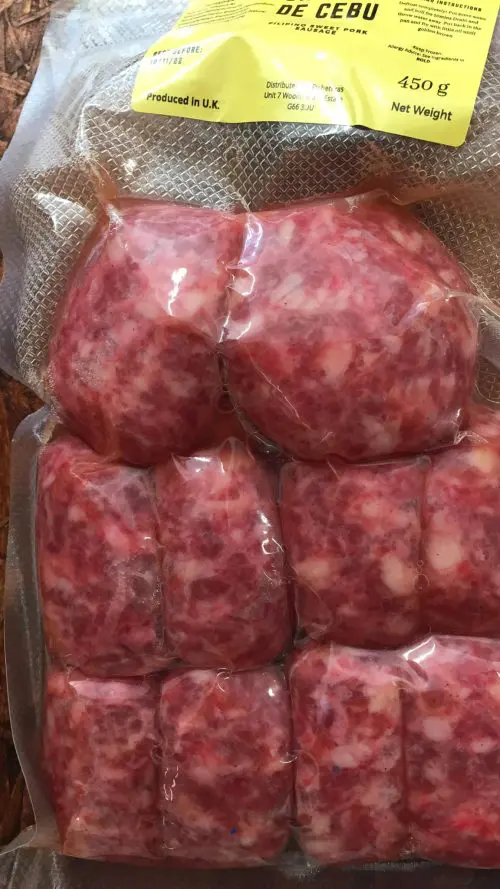 Chorizo de Cebu 450g