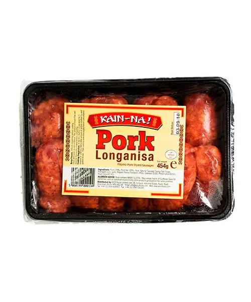Kain-Na! Frozen pork longanisa 454g