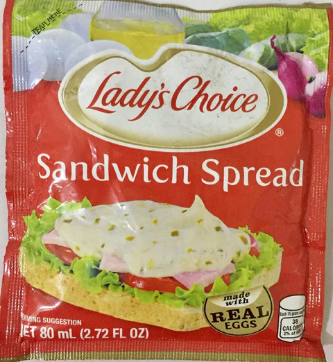 Ladys Choice Sandwich Spread Sachets 80ml