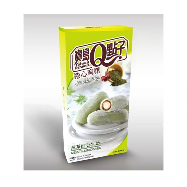 TD Mochi Roll Green Tea Red Bean Flavour 150g