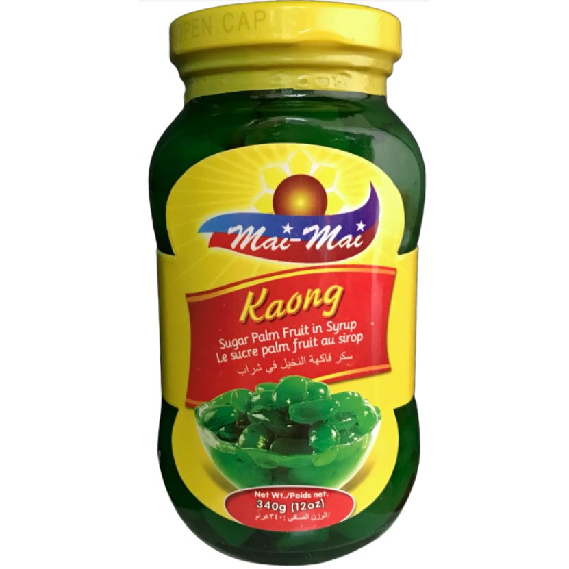 Maimai Kaong (Sugar Palm Fruit) in Syrup Green 340g Bahay Kubo