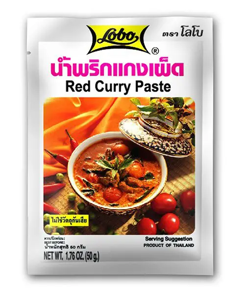 Lobo Red Curry Paste 50g