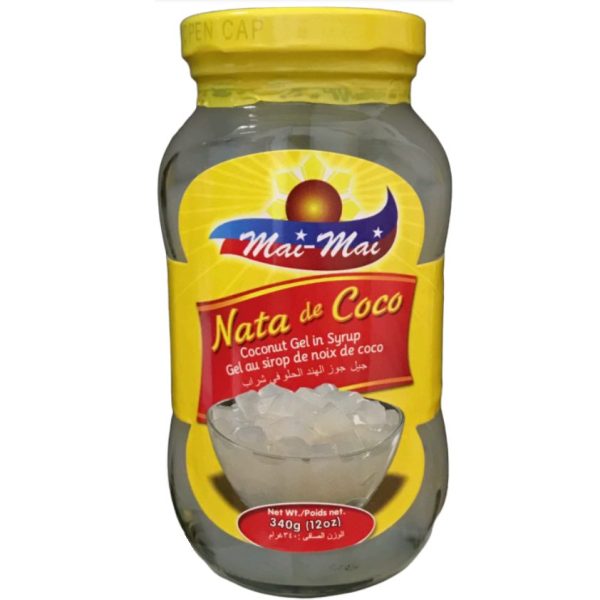 Maimai Nata de Coco in Syrup (White) 340g