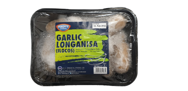 Pinoys Choice Ilocos Longanisa Garlic 454g