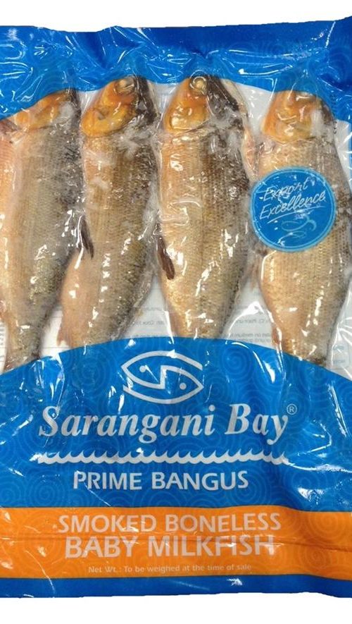 Sarangani Bay Milkfish Smoked Deboned Baby 400g