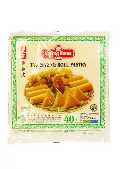 TYJ Spring Roll Pastry 8.5" 40 Sheets
