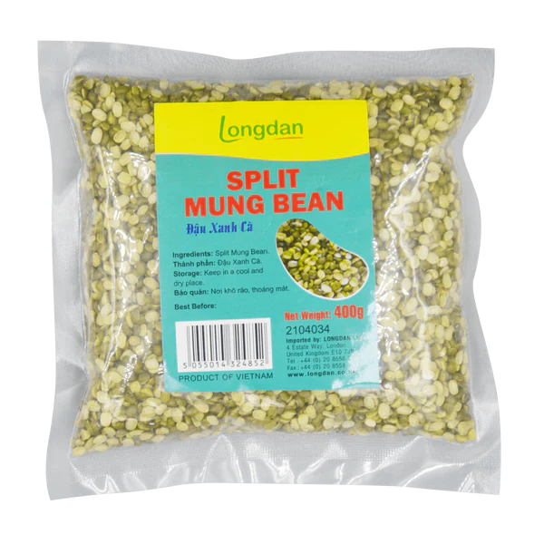 Longdan Split Mung Beans 400g