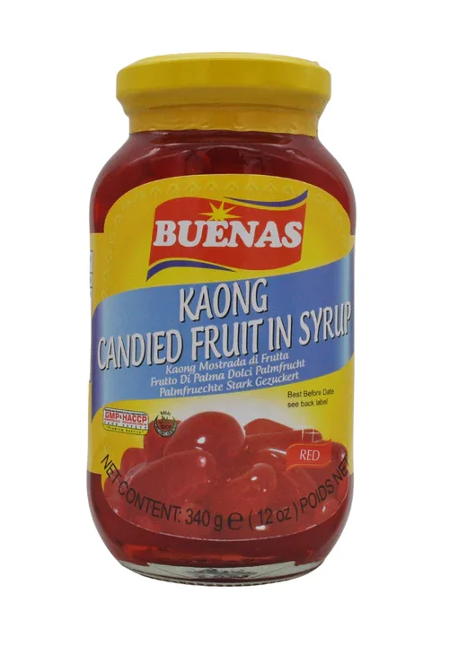 Buenas Sugar Palm Fruit - Kaong Red 340g