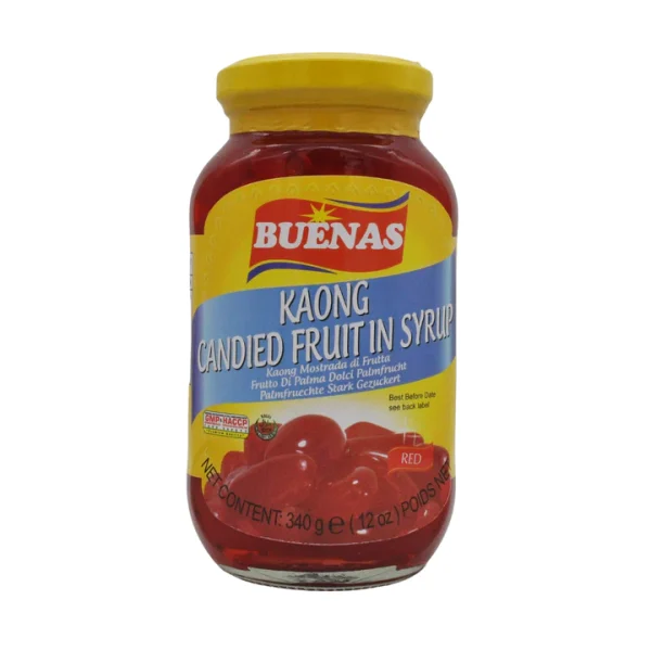 Buenas Sugar Palm Fruit - Kaong Red 340g