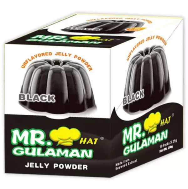 Mr Gulaman Jelly Mix Black 25g