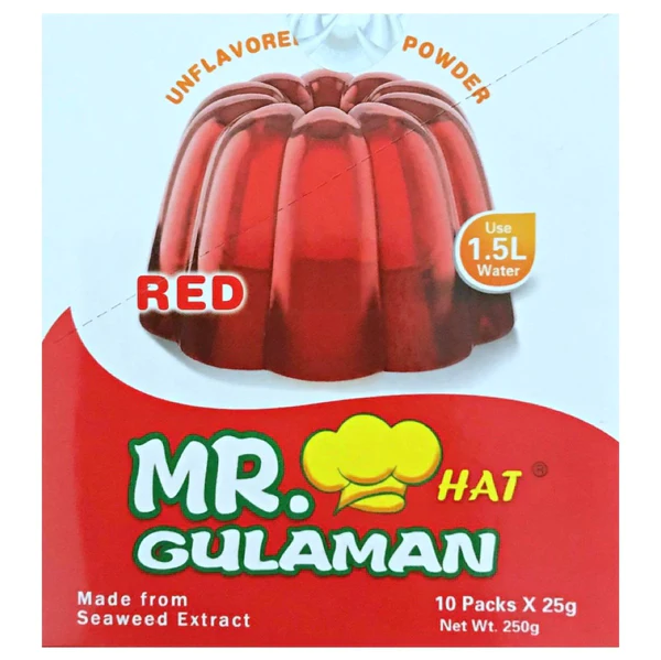 Mr Gulaman Red Jelly Mix 25g