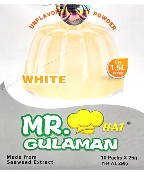 Mr Gulaman Jelly Mix White 25g