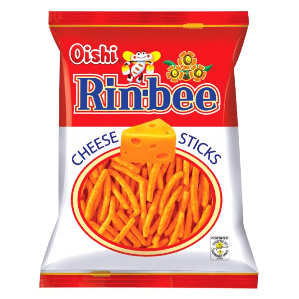 Oishi Rinbee Cheese Sticks 85g